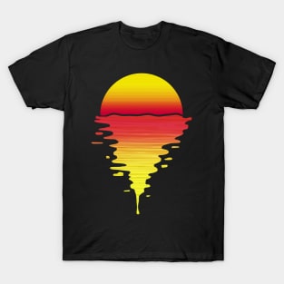 Cool 80s Sunset T-Shirt